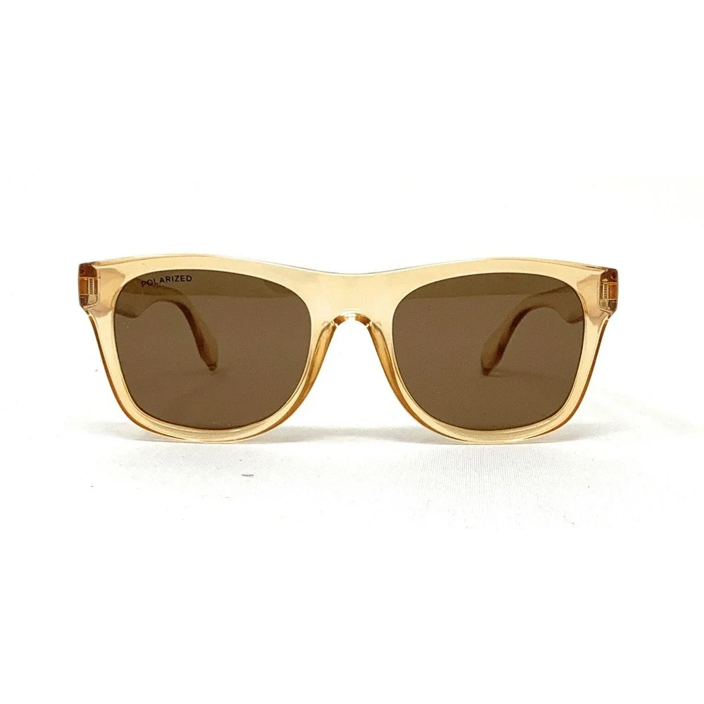 LE SPECS Le‎ Sustain Unisex Polarized Sunglasses Petty Trash 2229582 Blonde 54mm